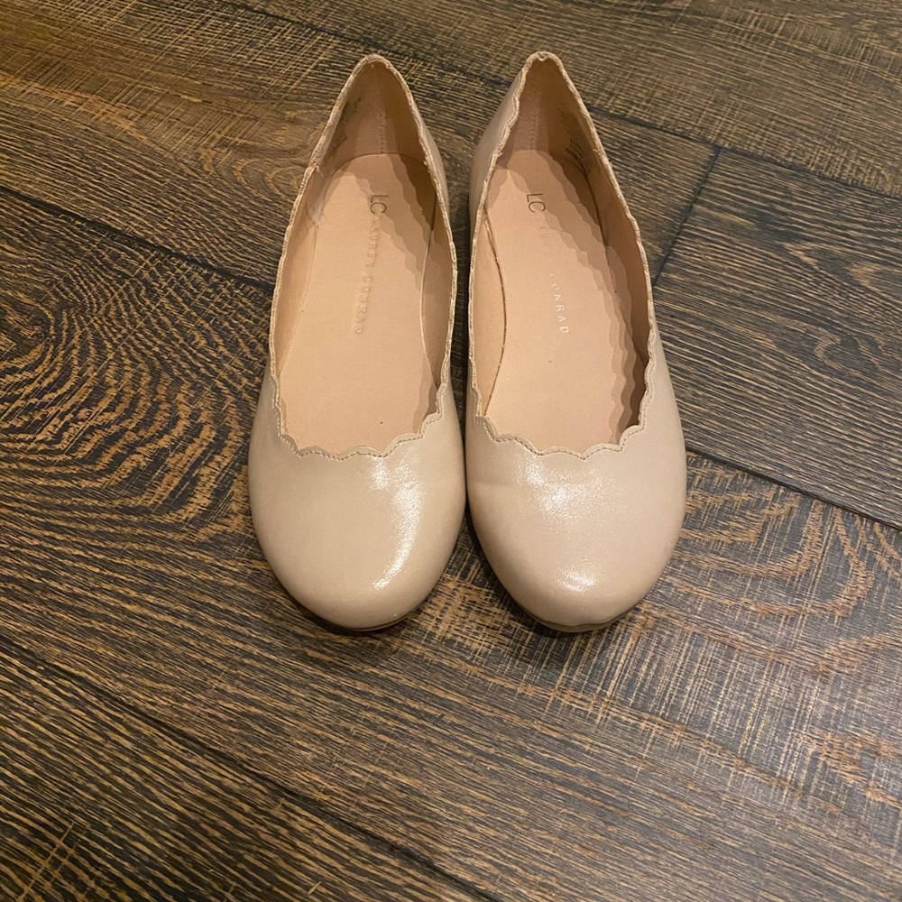 Nude colored flats